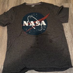 old navy shirt a few tiny stains but barely noticeable